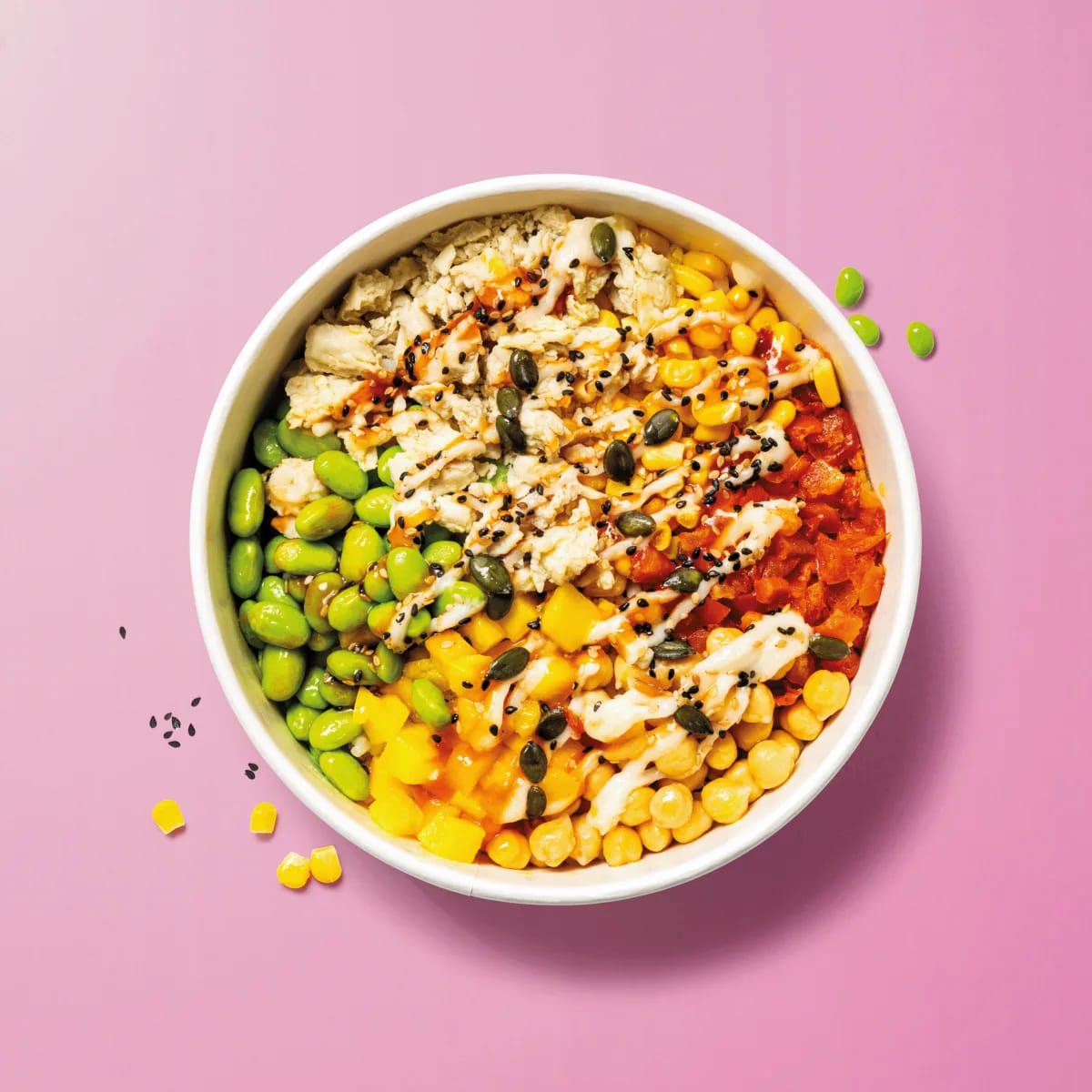 Poké Plant-Based Chicken